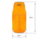 Leather Work Shop Apron With Pocket Buckle Straps Heat   Flame-resistant Heav