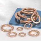 M3 M4 M5 M6 M8 M10 M12 Brass Split Lock Washers Gb93 Spring Washers Ring Metric