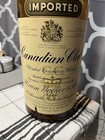 Vtg 1954 Canadian Club Amber Glass Empty 1 Us Gallon Whisky Bottle Hiram Walker