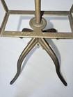 Antique Ornate Adjustable Dictionary bible Stand  Cast Iron Geo J Flanagan