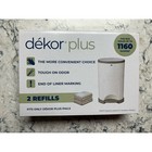 Dekor Plus Refill Diaper Pail Can Only One Refill