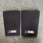 Strong Knee Sleeves 7mm Compression Support Neoprene Medium By Mark Bell