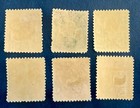 El Salvador 161  163-164  167-169   1897 Stamps   Short Set   Watermark 117   Mh