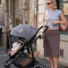 Infans 2 In 1 Baby Stroller  High Landscape Infant   Reversible Bassinet Pram