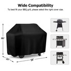 Waterproof Outdoor Barbecue Bbq Gas Grill Cover 200d Heavy Duty 58  46 24 