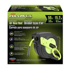 Flexzilla L8251fzp Pro Enclosed Retractable Air Hose Reel 3 8 In X 50 Ft Plastic