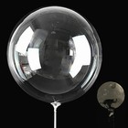Bobo Balloons 25 Packs  24 Inch Helium Style Transparent Bubble Bobo Balloons   