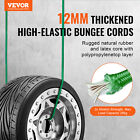 Vevor 32 Pack Bungee Cords Set 8 Mm Heavy Duty Bungee Straps W a3 Steel Hooks