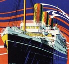 Canadian Pacific Line 1925 Ship To Canada Usa Vintage Poster Travel Print Advert