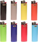 Bic Classic Maxi Lighters Cigarette candle Full Size  Assorted Colors Pack Of 10