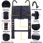 Extendable Telescopic Ladders 3 2m-6 2m Folding Loft Ladder W hook Multi-purpose