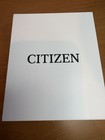 New Citizen Eco Drive Man s Brycen Chronograph Leather Strap Watch Ca0649-14e