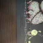 Marq Spusta Thought Pets 10x10 Signed And Numbered Black Rubber