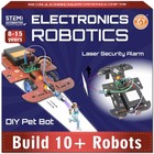 10-in-1 Stem Robotics Kit For Kids 8-12   Engineering Science Projects   Educati