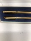 Vintage Centennial Ball Point Pen And Mechanical Pencil Set Gold Tone