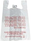 Bags 1 6 Large 21 X 6 5 X 11 5  thank You  T-shirt Plastic Grocery Shopping Bags