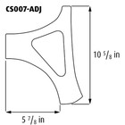 Ruby Style Adjustable Chinstrap