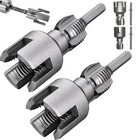 2pcs Integrated Internal   External Pipe Threading-tool pvc Pipe Threader Kit