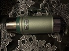 Rare Stanley Aladdin Green Metal Thermos A-13508 Vintage Collectible - Near Mint