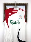 Vintage Adidas Liverpool Football Shirt Soccer Train Vest Jersey Mens Rare Sz L