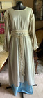 Renaissance Medieval Viking Celtic Roman Cotton Peasant Over Dress Belt Costume