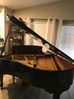 Samick Black Baby Grand Piano In Excellent Condition 