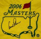 Arnold Palmer  4x Masters Champion  Signed Augusta National Golf Flag Auto Psa