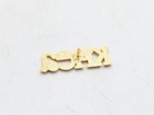 Vtg Kansas National Education Association Knea Lapel Hat Pin Gold Tone