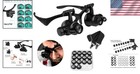 Upgraded 8-lens Magnifier With Led Lights For Precision Jewelry And Craft Work