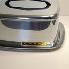 Lincoln Beautyware Cake Carrier Chrome Square Vintage Mid Century Modern Mcm Usa