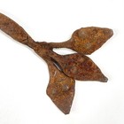 Lobi Iron Currency Three-headed Snake Burkina Faso