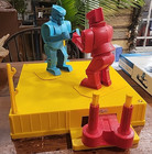 Marx Rock em Sock em Robots Set Original Tested Working  lots Of Fun