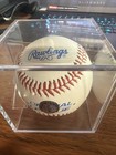 Mike Trout   Albert Pujols Dual Autographed Official League Baseball Coa