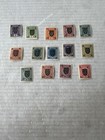Western Ukraine third Stanislav Issue  Mh 1919-set Of 14 In Excellent Condition