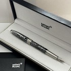Montblanc Meisterst  ck Special Edition Black   Silver Fountain Pen
