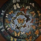 Vintage Springbok Butterflies Circular Round Jigsaw Puzzle 1966 Complete 