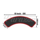 Custom Embroidered Top Rocker Motorcycle Biker Name Tag Sew On Patch 13   h 