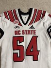 Nc State Wolfpack Football Team Issued Game Worn Adidas Jersey  54 Size Xxl