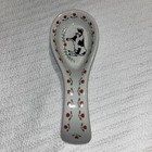 Vintage Ceramic Spoon Rest Cow Collection Country Farm House Cottagecore