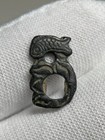 China Bronze Carp Lotus Leaf Button Clothing Decorations