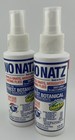  2  No Natz 4oz Repellent Spray Gnats  Mosquitoes  No-see Ums   Flies Deet-free