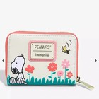 Loungefly Peanuts Snoopy And Woodstock Rain Or Shine Zip Wallet - Exclusive