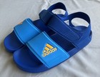 Boys Adidas Adilette Youth Sandals  big Kids  Size 4 Blue Yellow