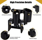 Glad Hand Holder 2 Plugs And 2 Gladhand Holder For Semi Truck Airbrake Coiled