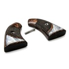 Grips Fits North American Arms Naa Grips For Magnum  22 Rosewood   White Pearl