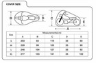 Oxford Stormex Waterproof Motorcycle Motorbike Scooter Cover All Weather Large