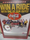 Coca Cola Nascar Poster Framed Ready To Hang 30 X 20