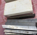 Lot Of 24 Made In Isreal 1 4 x 1 4  10 Percent Cobalt Lathe Tool Bits  nos 