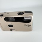 Vintage Vivitar T201 35mm Film Point   Shoot Camera Focus Free 28mm Flash