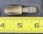 Sterling Silver Miniature Scoop Rose Handle Made In Mexico